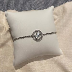 Micheal Kors Sterling Silver Bracelet